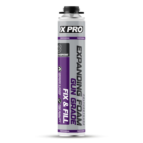 XPRO Gun Grade Fix & Fill Expanding Foam 750ml