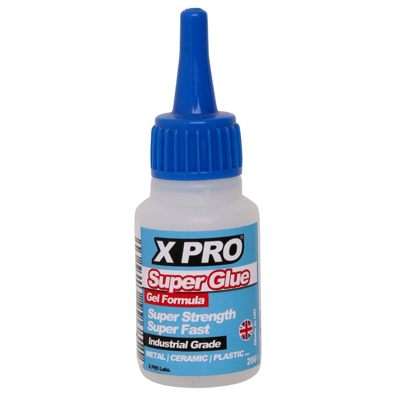 XPRO High Strength All-Purpose Super Glue Non-Drip Gel 20g