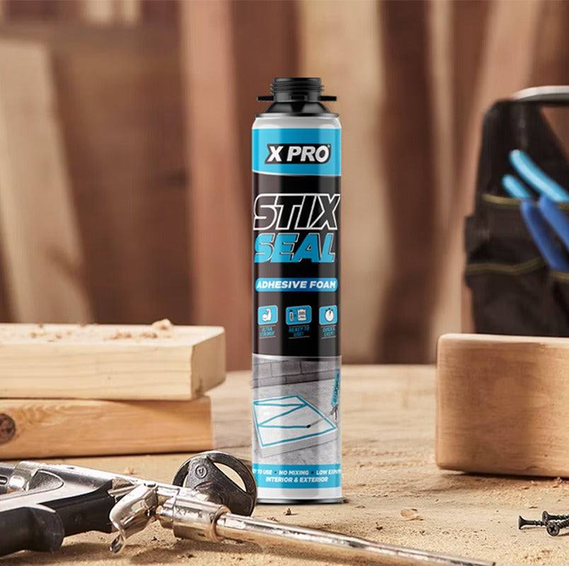 XPRO StixSeal Adhesive Construction Foam, Gun Grade 750ml