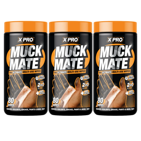 XPRO Muck Mate Heavy Duty Multi-Use Wipes 80s | Pack of 3