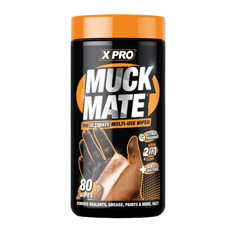 XPRO Muck Mate Heavy Duty Multi-Use Wipes | Pack of 80