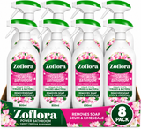 Zoflora Power Bathroom Cleaner Trigger Sweet Freesia & Jasmine 800ml | Pack of 8